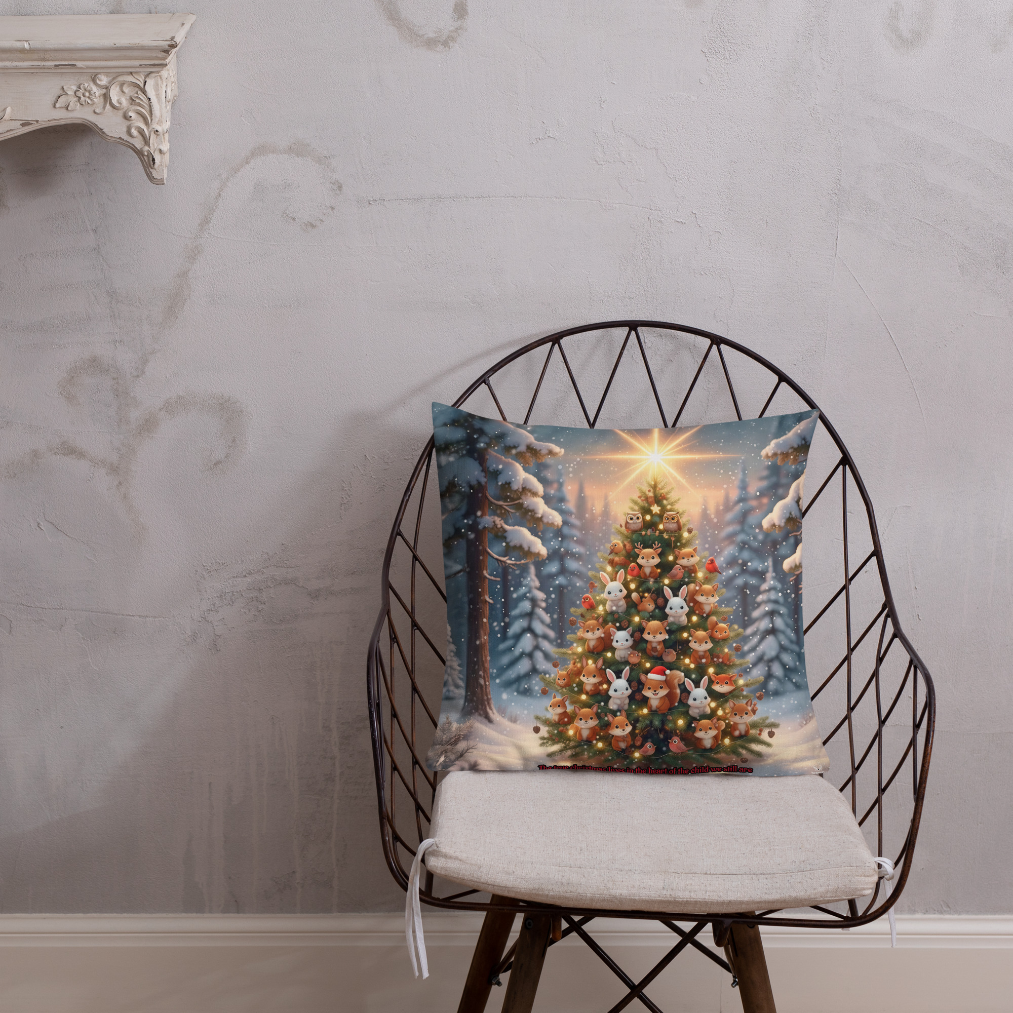 Christmas - Vintage Premium Pillow - Image 5